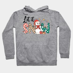 Let it Snow: Charming Snowman Delight Hoodie